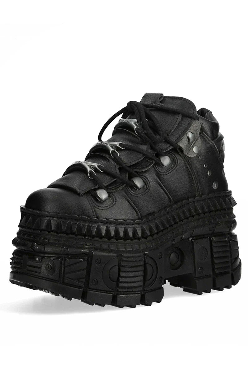 Y2k Dark Mode Design Platform Sneakers
