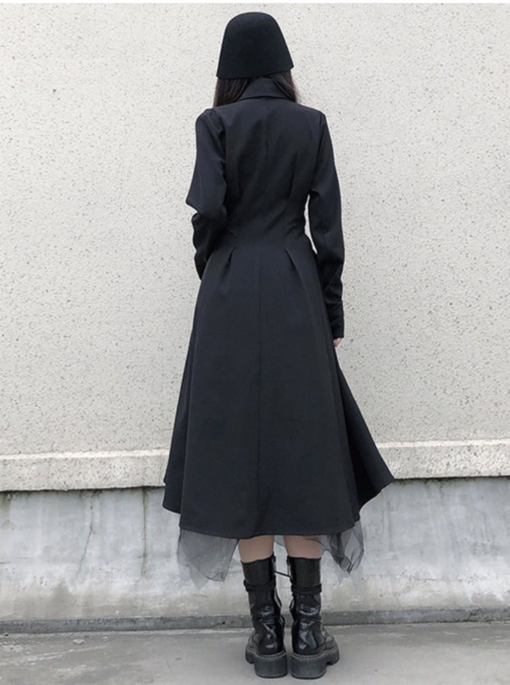 Hepburn Loose Shirt Dress