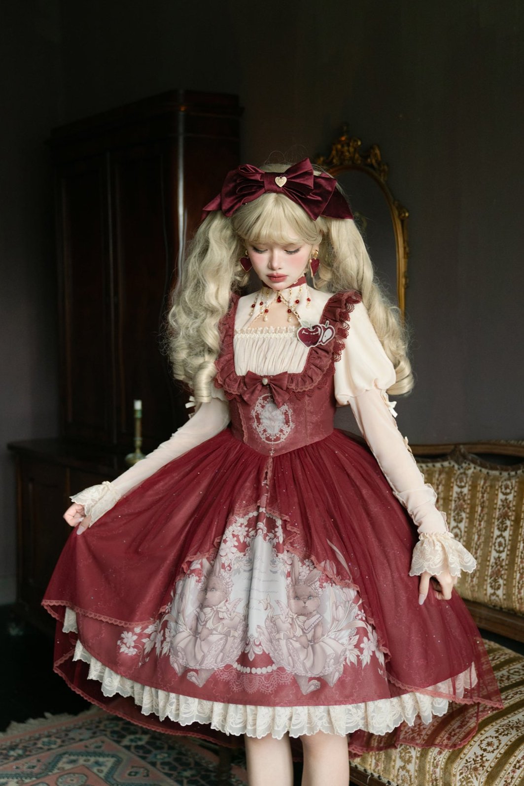 Lolita New Year Long Sleeve Set