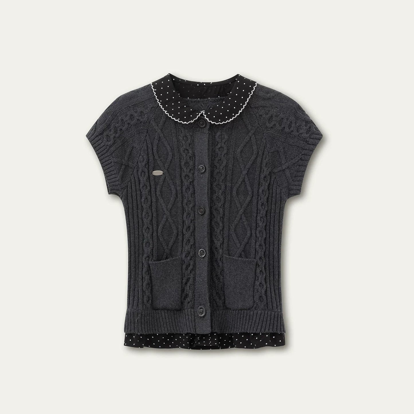 College Style Knit Top