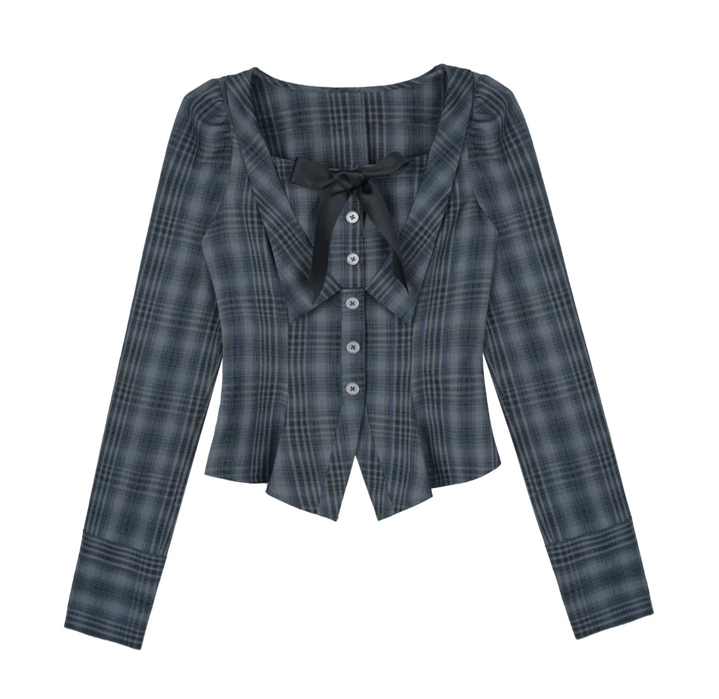 Retro Palace Long Sleeve Blouse