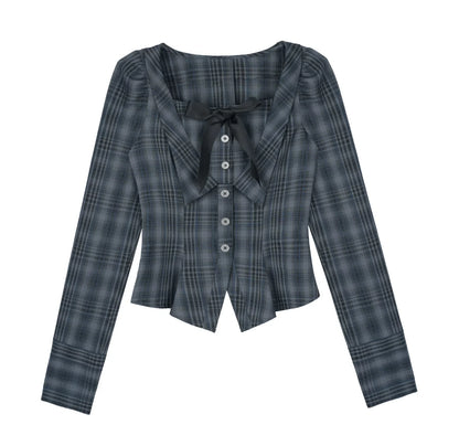 Retro Palace Long Sleeve Blouse