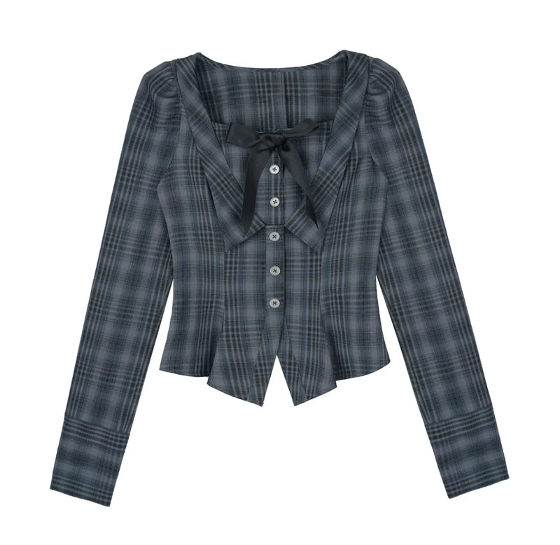 Retro Palace Long Sleeve Blouse