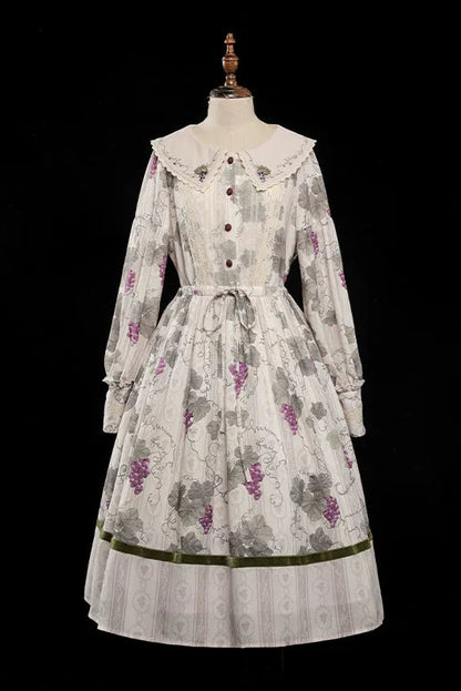 Retro Flower Lolita Dress