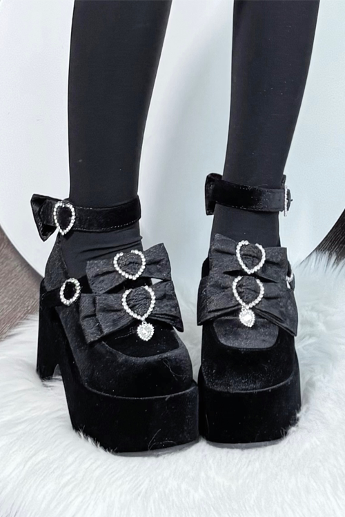 Heart Love Mary Jane Shoes
