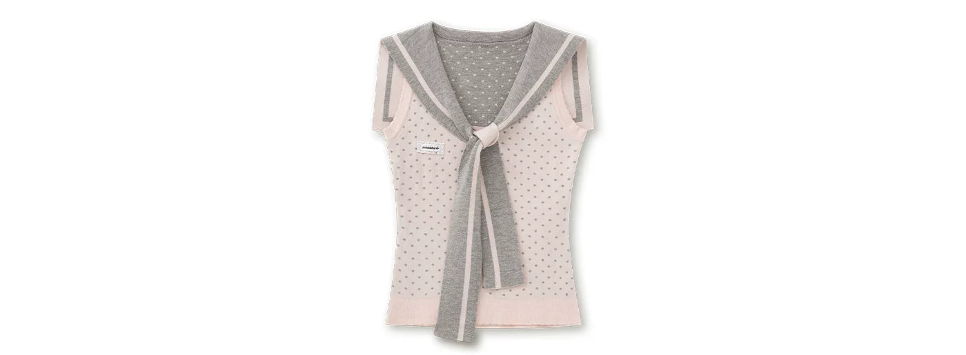 Sweet Dot Knit Vest