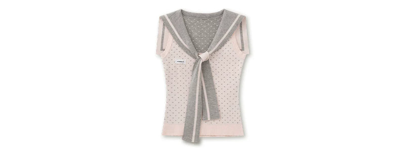 Sweet Dot Knit Vest