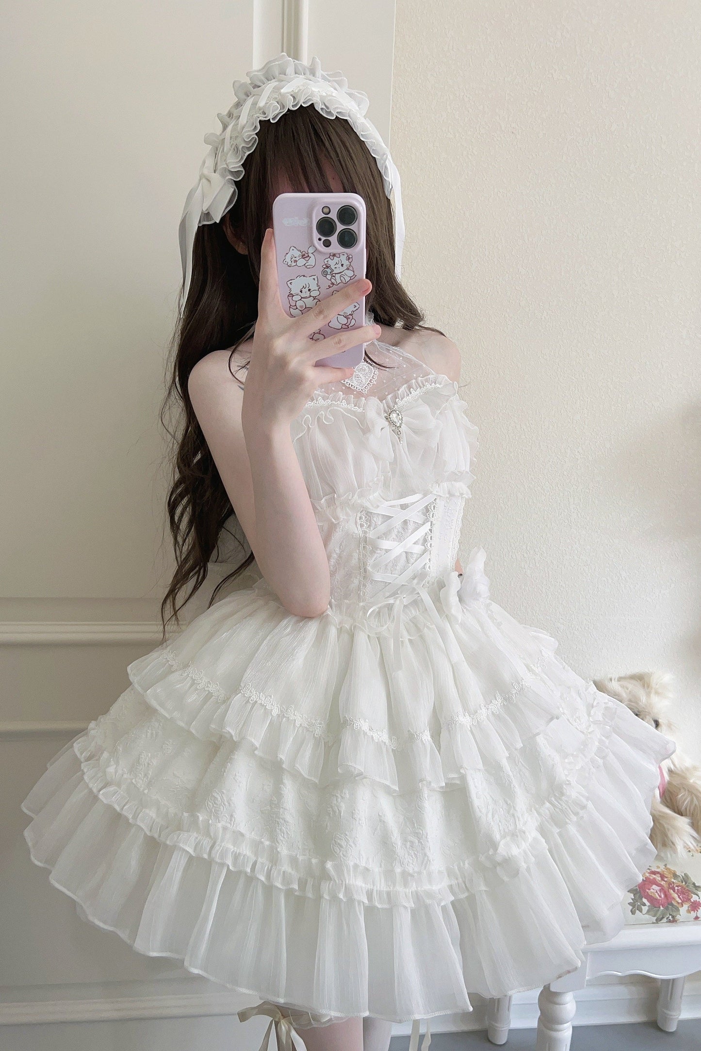 Halter Neck Sleeveless Sugar Lolita Dress