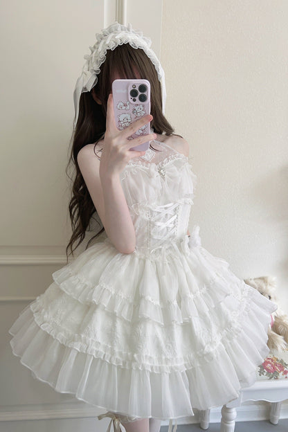 Halter Neck Sleeveless Sugar Lolita Dress