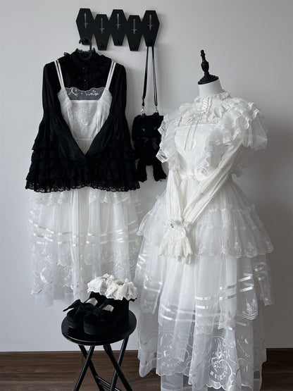 Summer Tiered Lolita Dress + Lolita Jumper Skirt