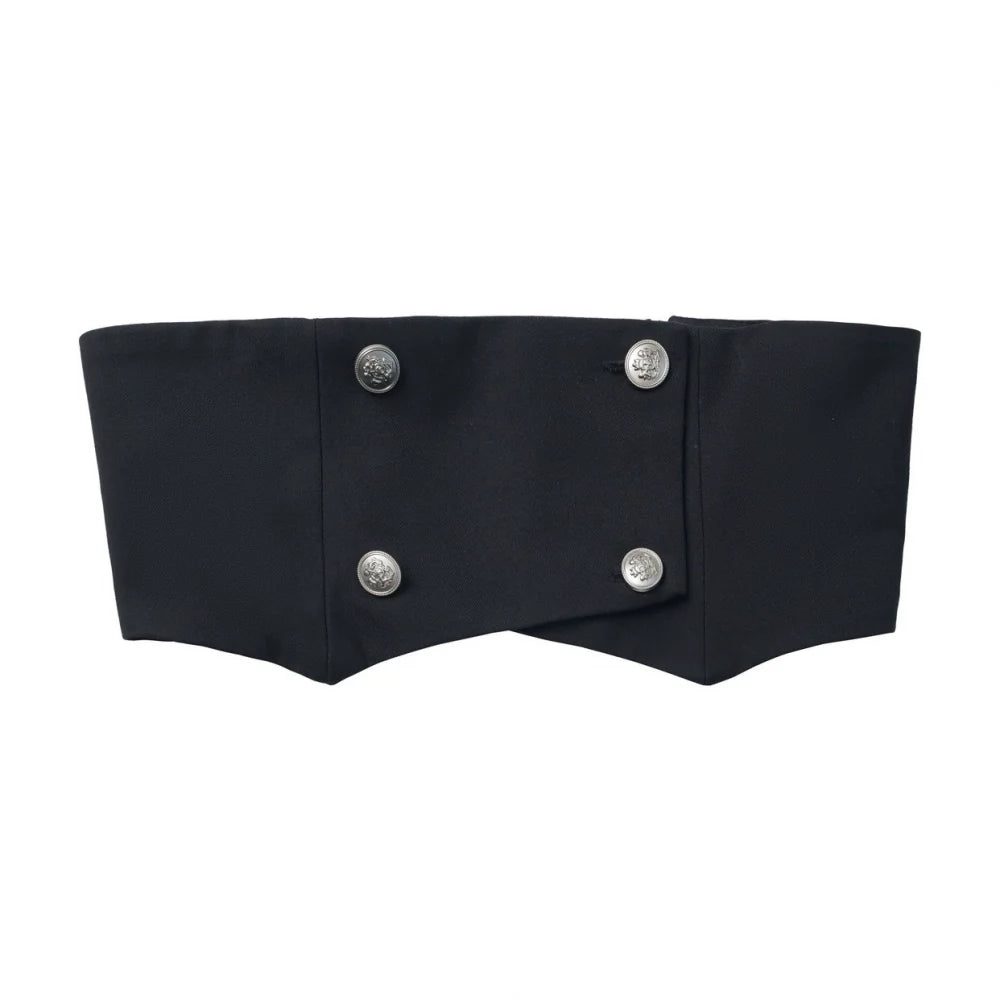 Cross Carol Dark Shirt + Corset + Skirt