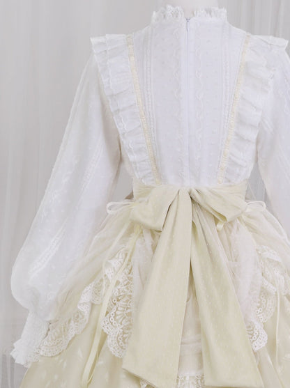 Pure Girly Tulip Ruffle Lolita Dress