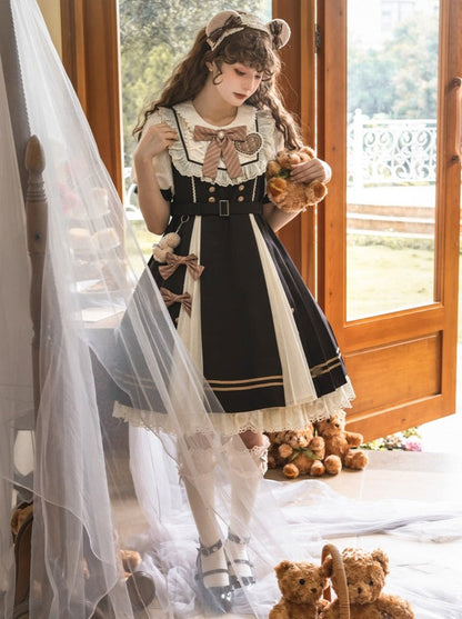 Chocolate Girly Retro Lolita Dress