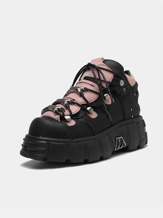 Street Style Retro Punk Power Sole Sneaker