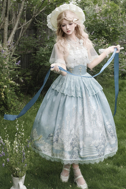 Princess Cape + Camisole + Skirt