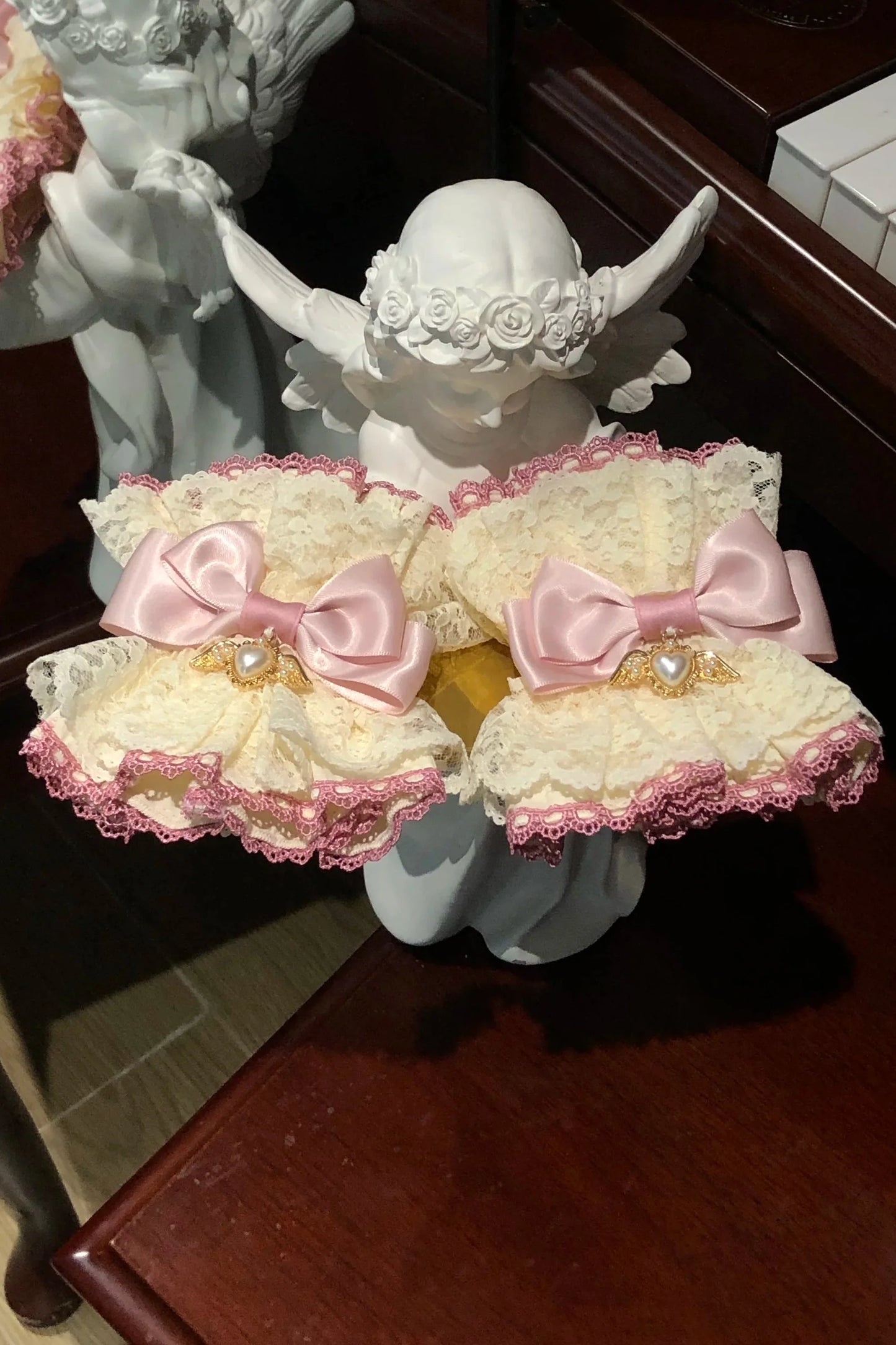 Magical Girl Lolita Dress + Bonnet + Pendant + Sleeves