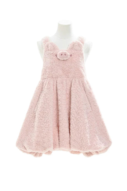 Pig Design Suspender Dress