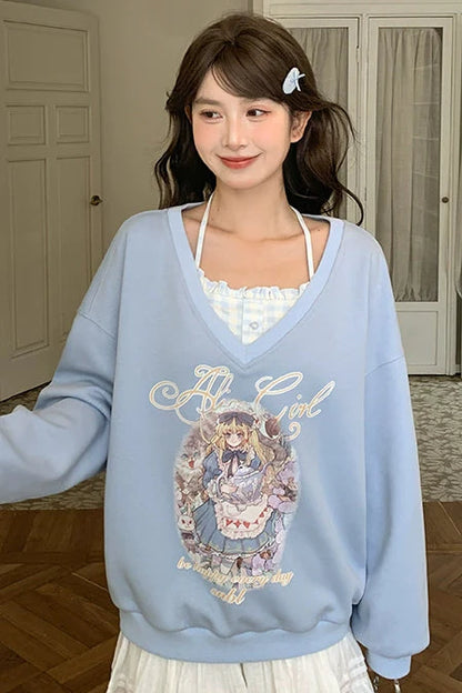Fairy Tale Fleece Lined Top