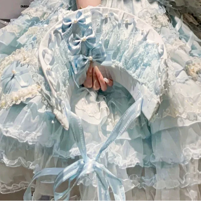 [pre-order] Dreamy Doll Wedding Dress + Headdress