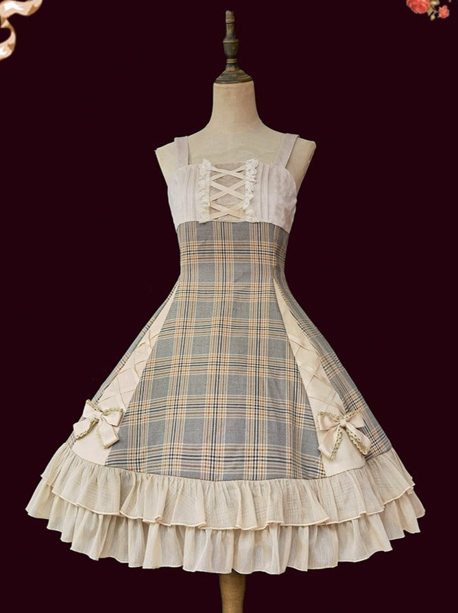 Infanta Retro Lolita Camisole Dress + Headband
