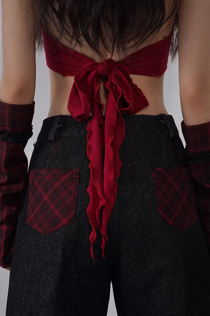 Punk Dark Rock Vest Top