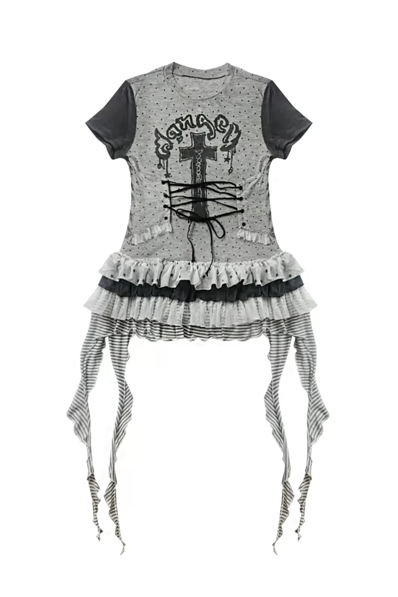 Cross Garden Lace Top