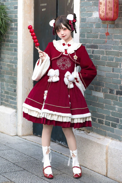 New Year Chinese-style Lolita Dress Set