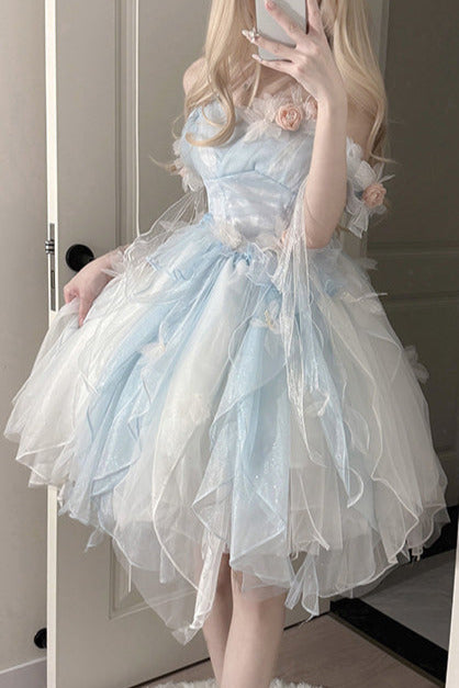 Flower Island Fog Moon Pure Desire Fairy Dress