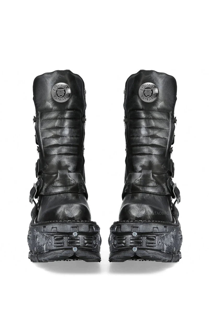 Black Crush Ankle Boots