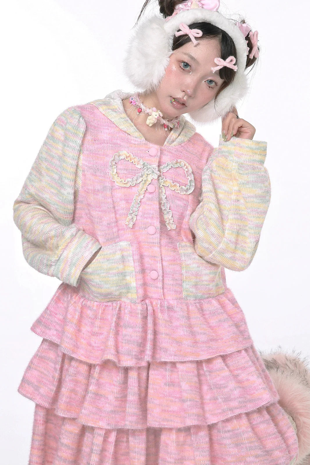 Sweet Girly Y2k Flare Sleeveless Dress