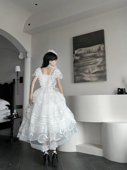 Summer Tiered Lolita Dress + Lolita Jumper Skirt