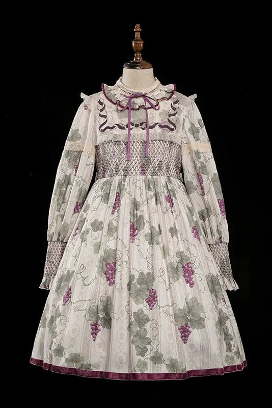 Retro Flower Lolita Dress