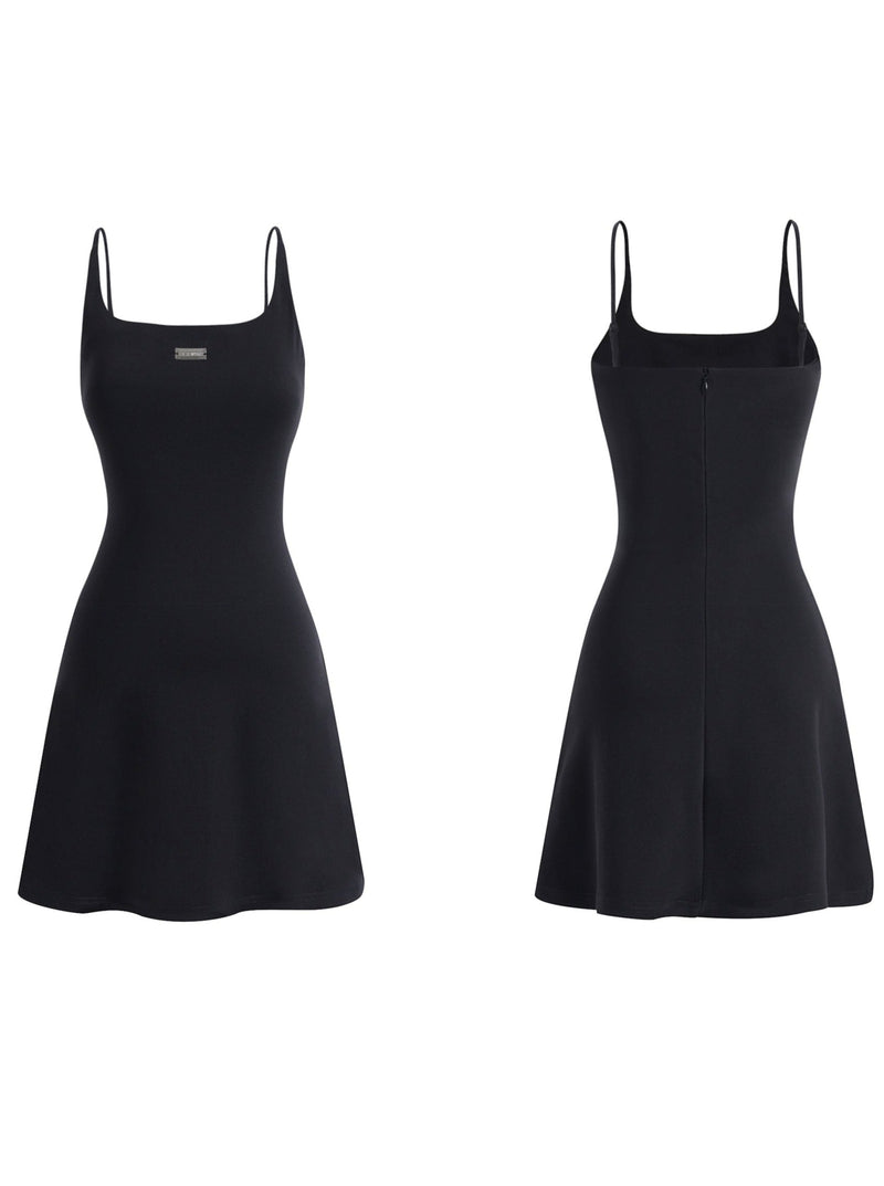 Knit Sling A-line Dress