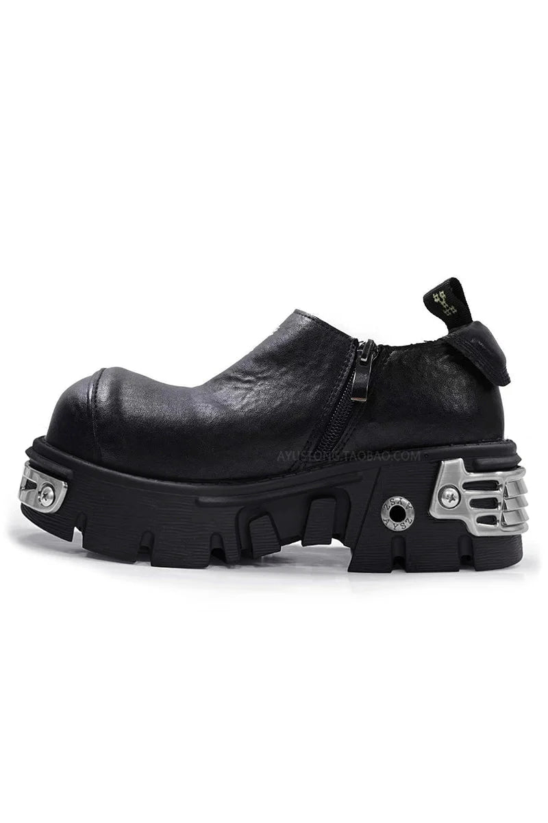 Heavy Metal Dark Loafers