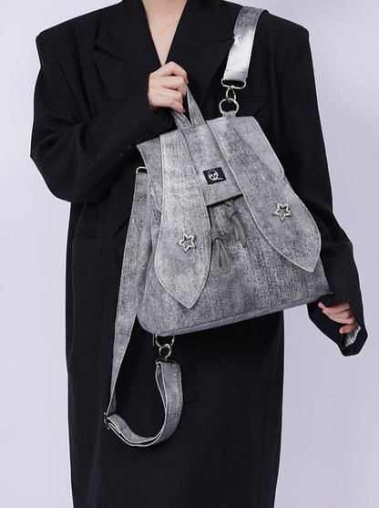 Denim Bunny Wild Backpack