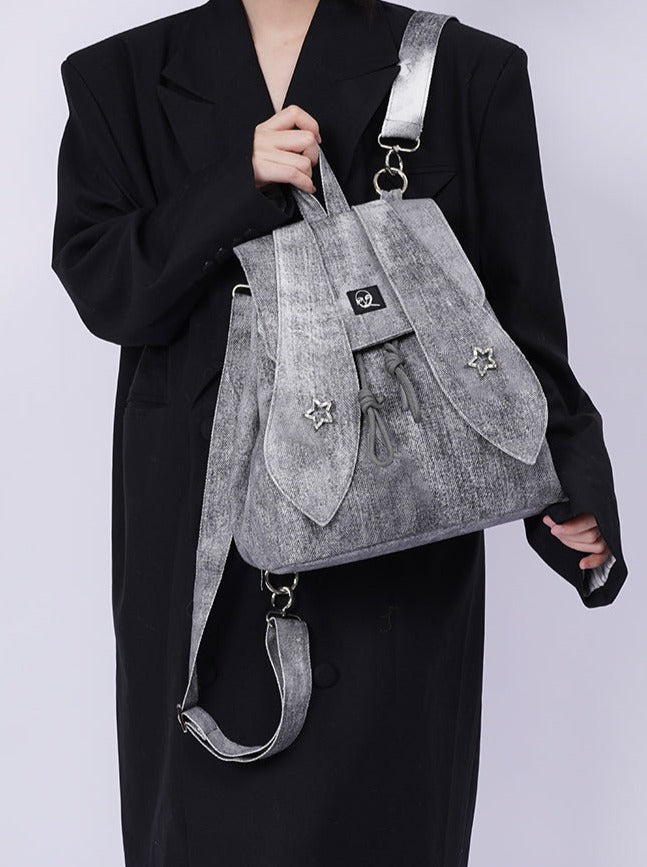 Denim Bunny Wild Backpack