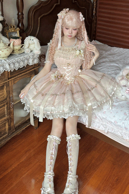 Ballet Style Girly Princess Lolita Dress