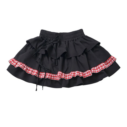 Cherry Wind Hoodie + Camisole + Skirt