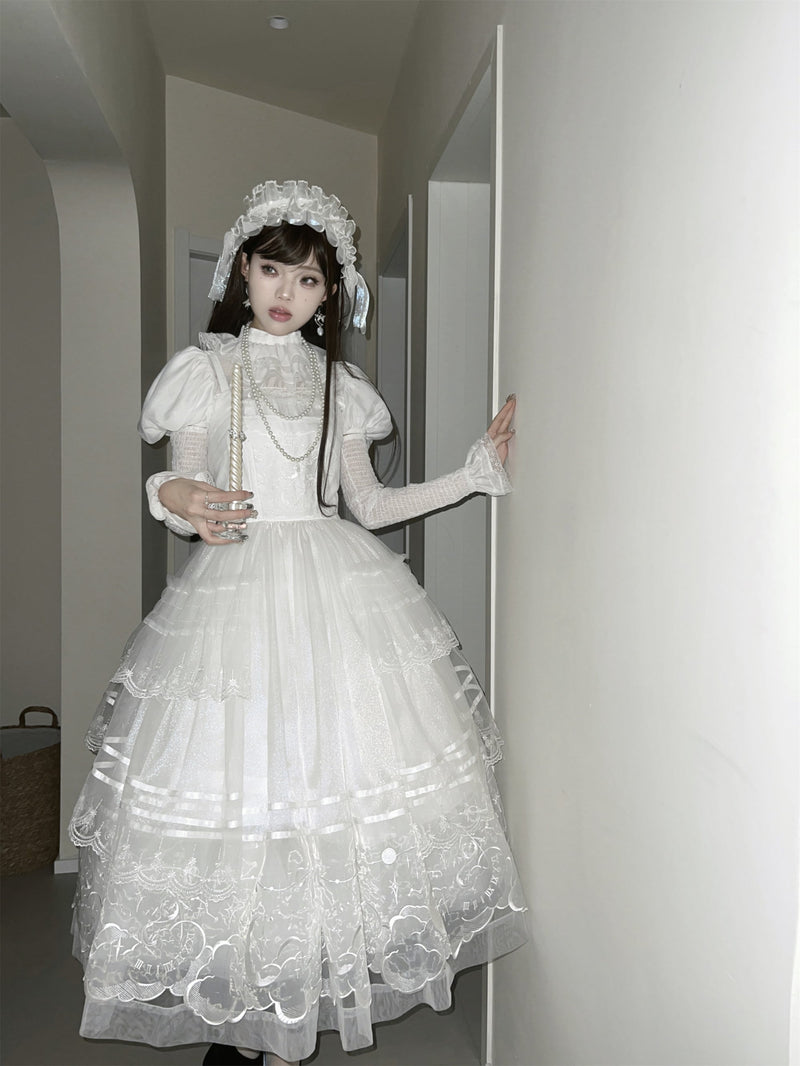 Summer Tiered Lolita Dress + Lolita Jumper Skirt