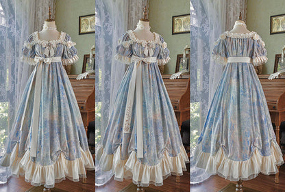 [order Deadline: December 30] Sun and Moon Poem Oil Paint Rose Dress Complete Set