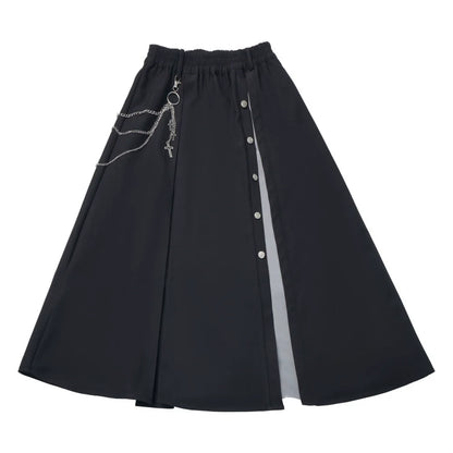 Cross Carol Dark Shirt + Corset + Skirt
