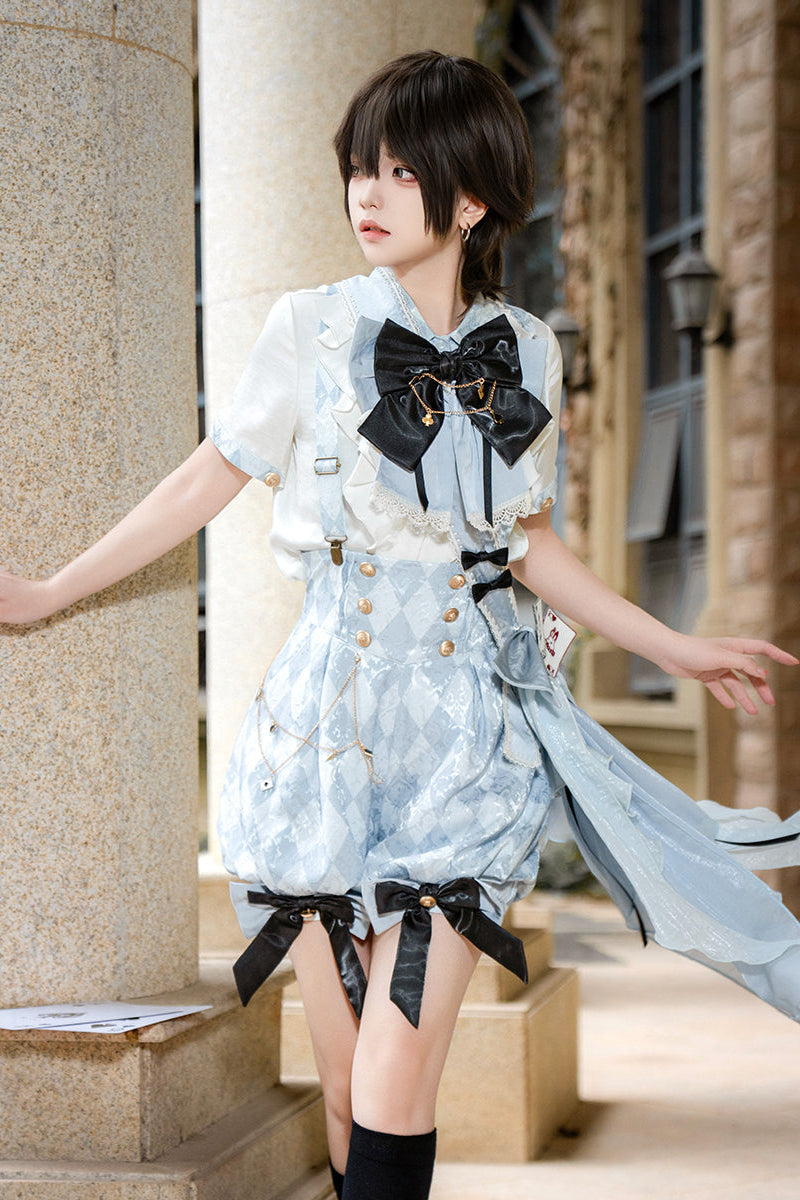 [pre-order] Alice Prince Lolita Shirt + Shorts + Belt