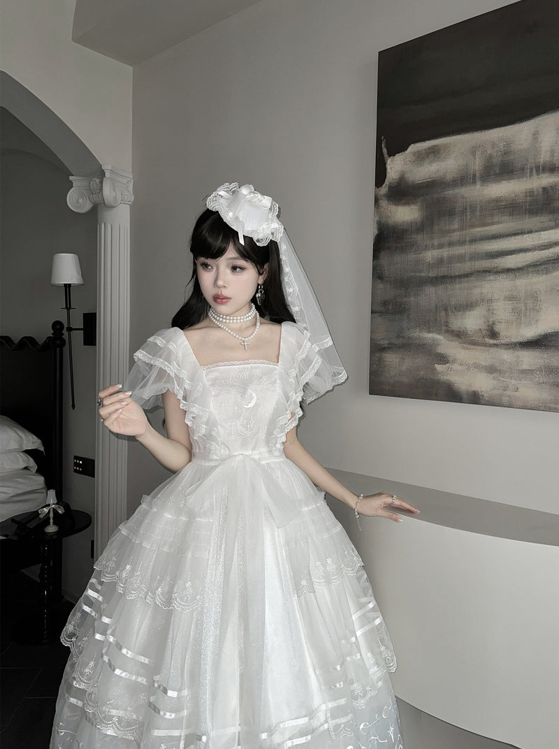 Summer Tiered Lolita Dress + Lolita Jumper Skirt