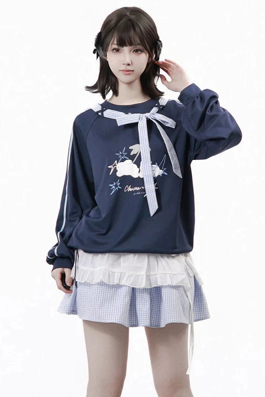 Star Flag Top + Pants + Skirt