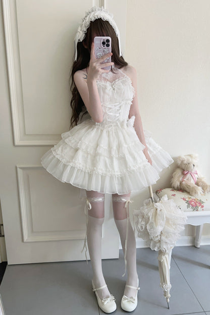 Halter Neck Sleeveless Sugar Lolita Dress