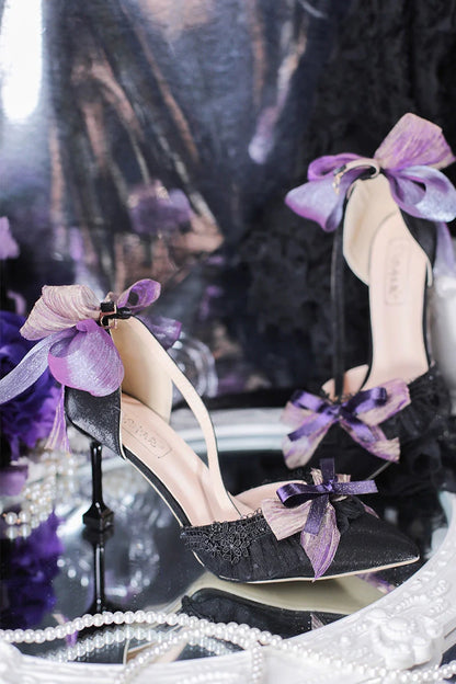 Dark Wedding High Heel