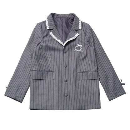 Mode Academie Jacket + Asymmetrical Top + Camisole + Skirt + Scarf