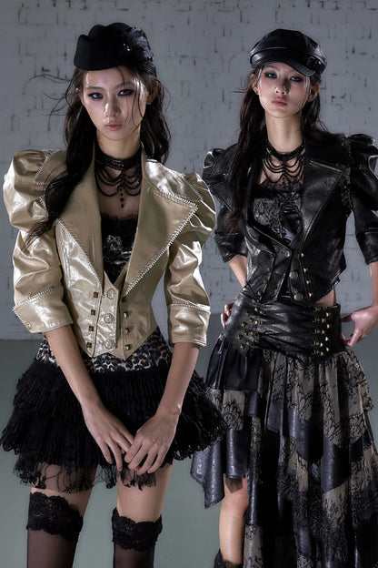 Punk Night Leather Jacket