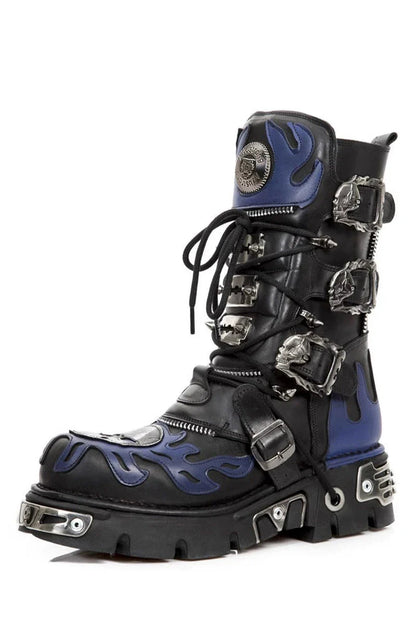 Y2k Dark Punk Short Boots