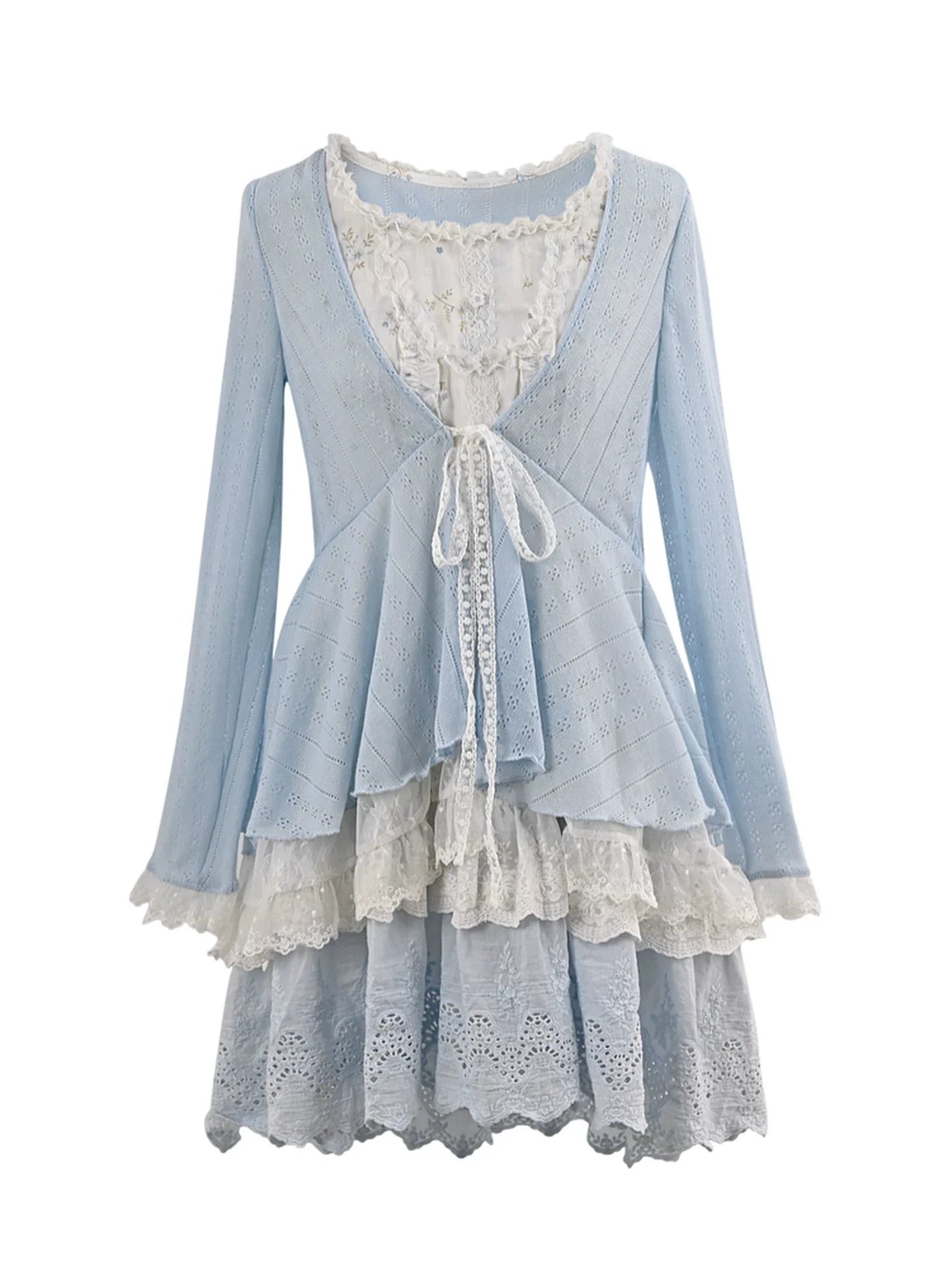 Lace Patchwork Dress